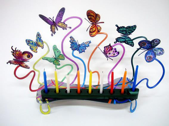 Butterflies Menorah