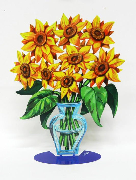 Sunflowers Vase