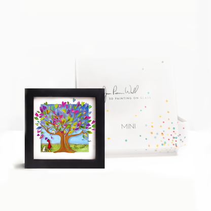 Tree of Purple Hearts - Mini