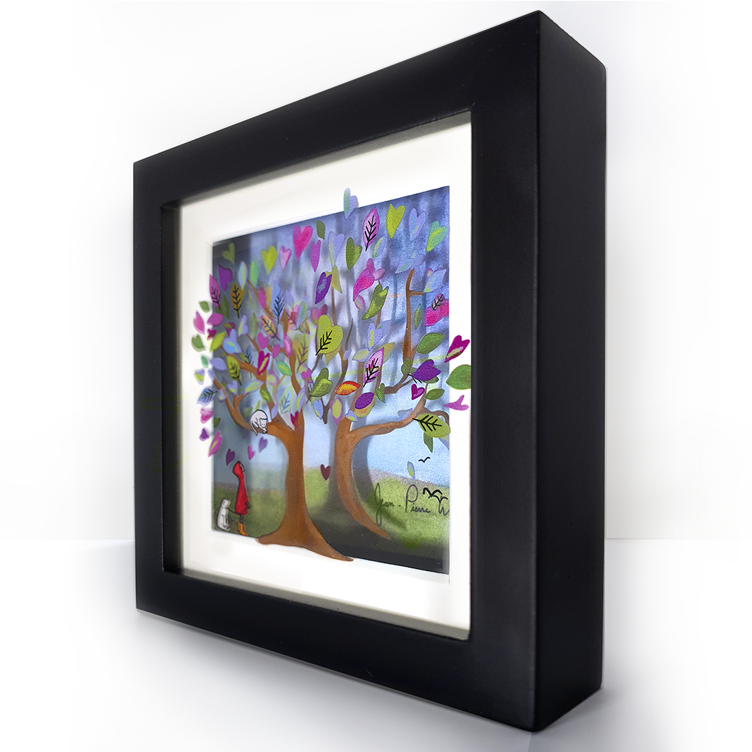 Tree of Purple Hearts - Mini